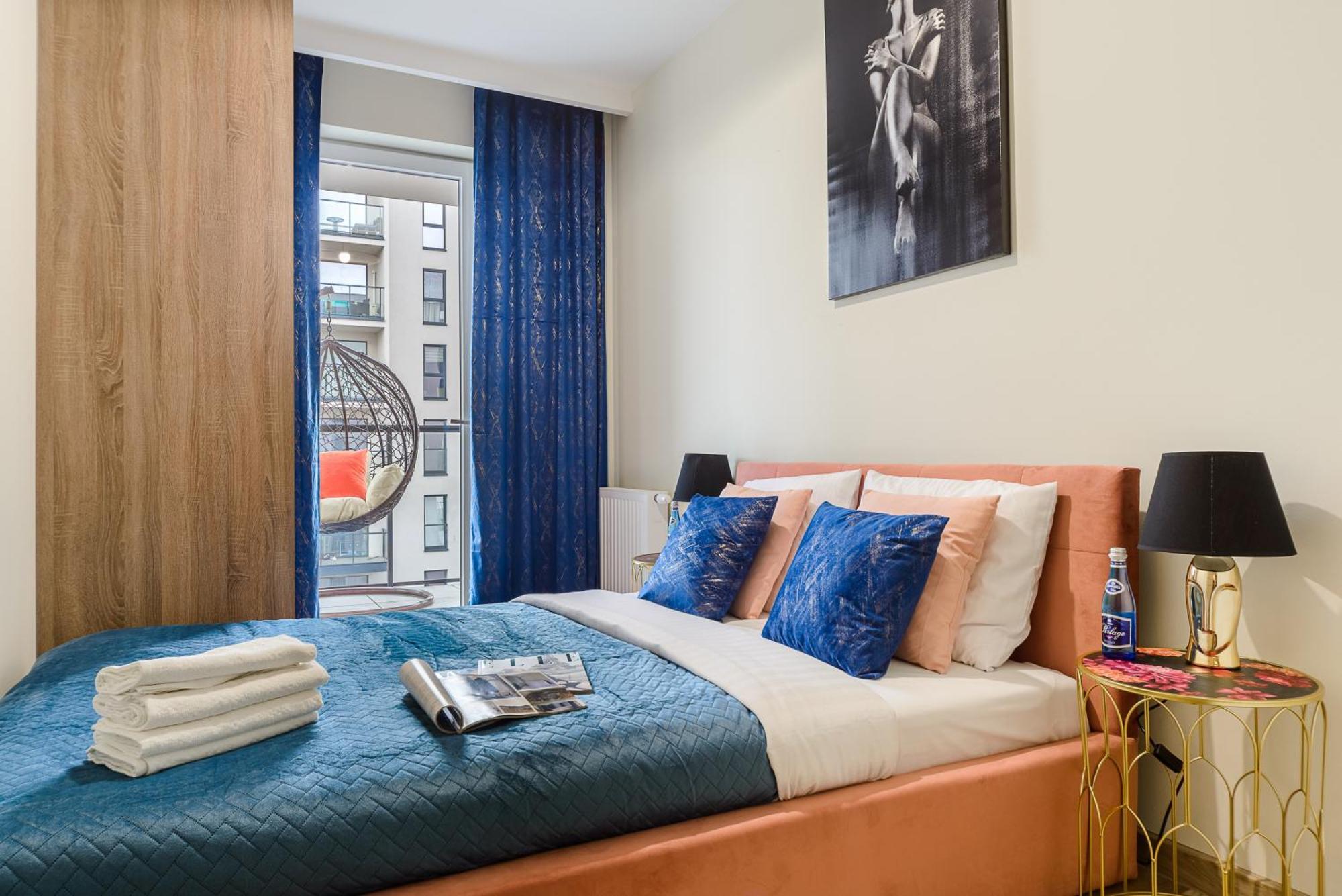 Lumina Stylish 3-Room Apart With Balcony Лодзь Экстерьер фото