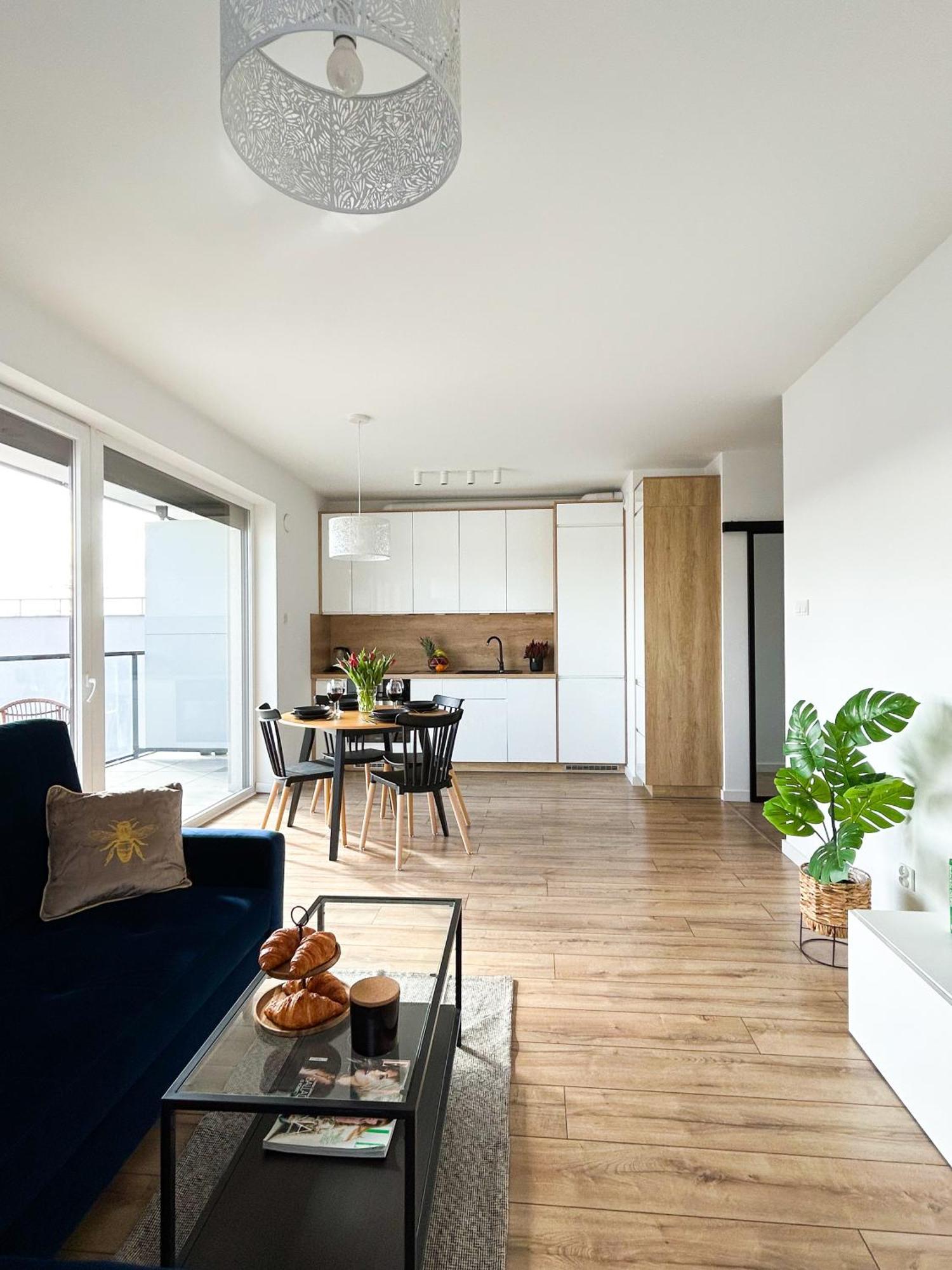 Lumina Stylish 3-Room Apart With Balcony Лодзь Экстерьер фото